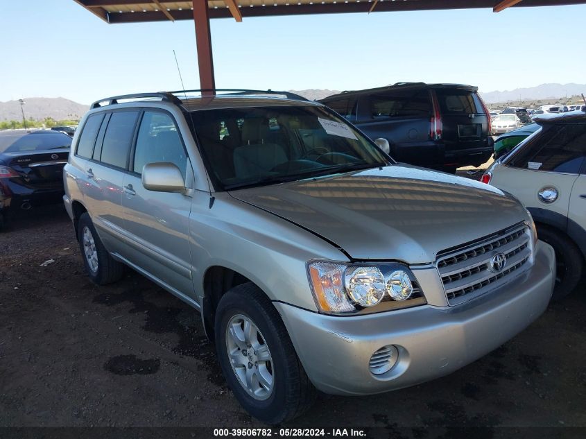 2003 Toyota Highlander Limited VIN: JTEHF21A230117549 Lot: 39506782