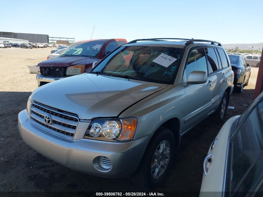 2003 Toyota Highlander Limited VIN: JTEHF21A230117549 Lot: 39506782