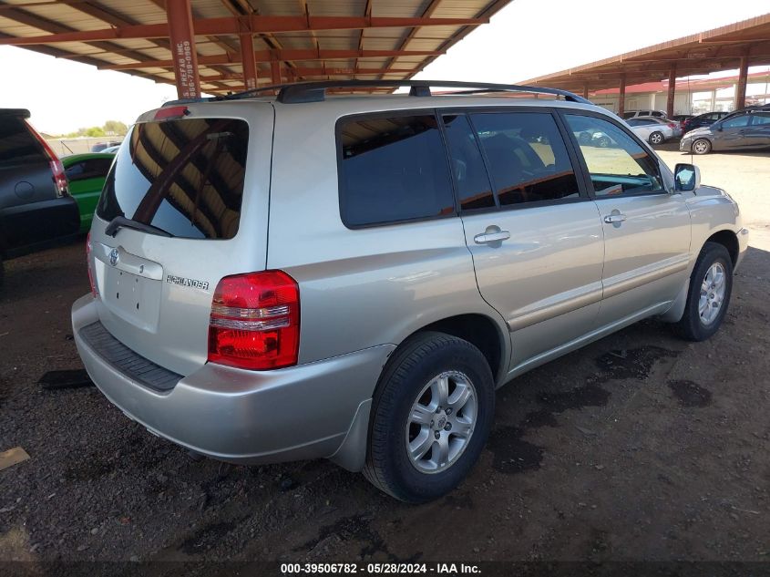 2003 Toyota Highlander Limited VIN: JTEHF21A230117549 Lot: 39506782