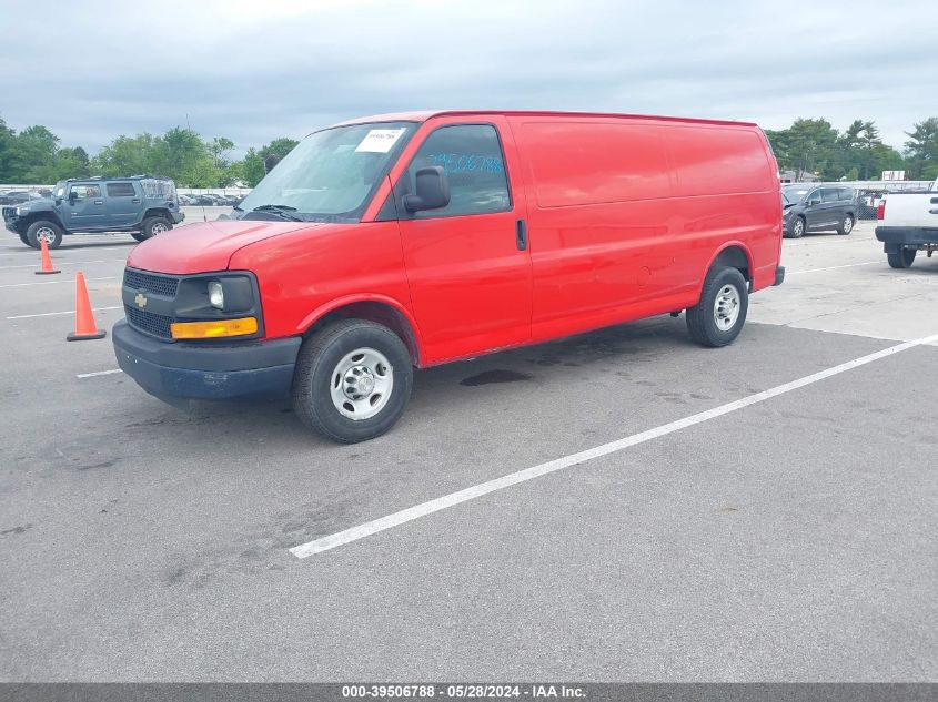 2013 Chevrolet Express 3500 Work Van VIN: 1GCZGUCA6D1134624 Lot: 39506788