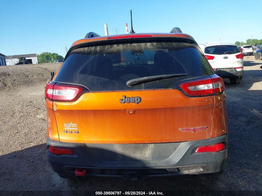 2015 Jeep Cherokee Trailhawk VIN: 1C4PJMBSXFW647156 Lot: 39506797