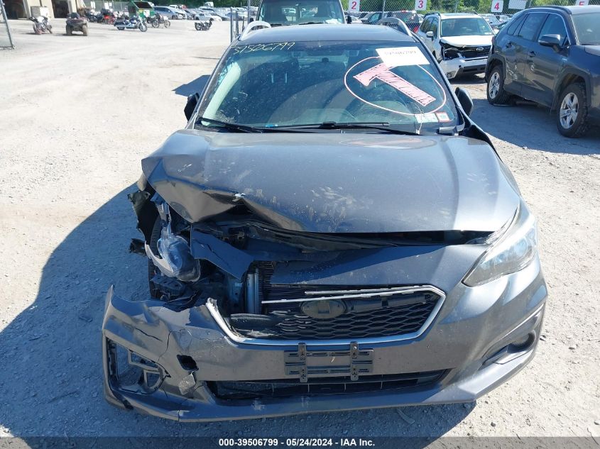 2019 Subaru Impreza 2.0I Premium VIN: 4S3GTAD66K3708586 Lot: 39506799