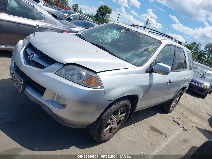 2006 Acura Mdx VIN: 2HNYD18846H513354 Lot: 39506804