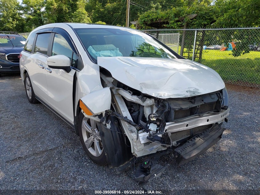 2020 Honda Odyssey Ex-L/Ex-L W/Navi Res VIN: 5FNRL6H72LB067630 Lot: 39506816