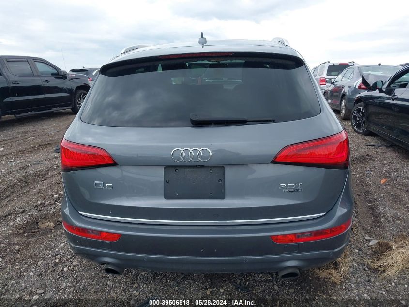 2016 Audi Q5 2.0T Premium VIN: WA1L2AFP6GA135130 Lot: 39506818