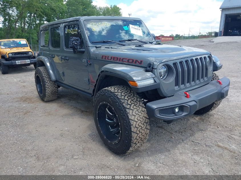 2019 Jeep Wrangler Unlimited Rubicon 4X4 VIN: 1C4HJXFG5KW575269 Lot: 39506820