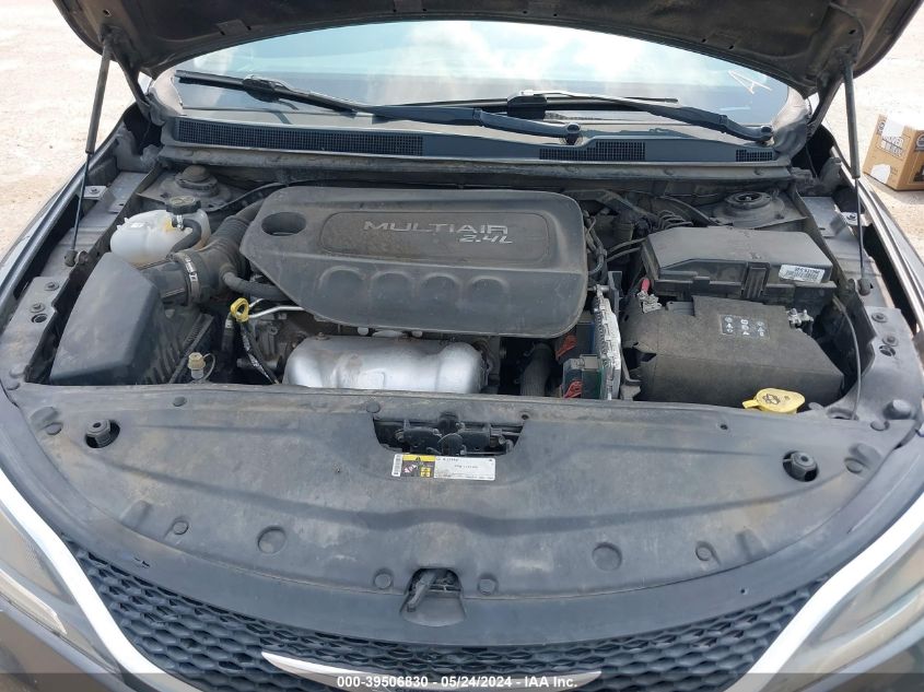 2015 Chrysler 200 Limited VIN: 1C3CCCAB0FN504280 Lot: 39506830