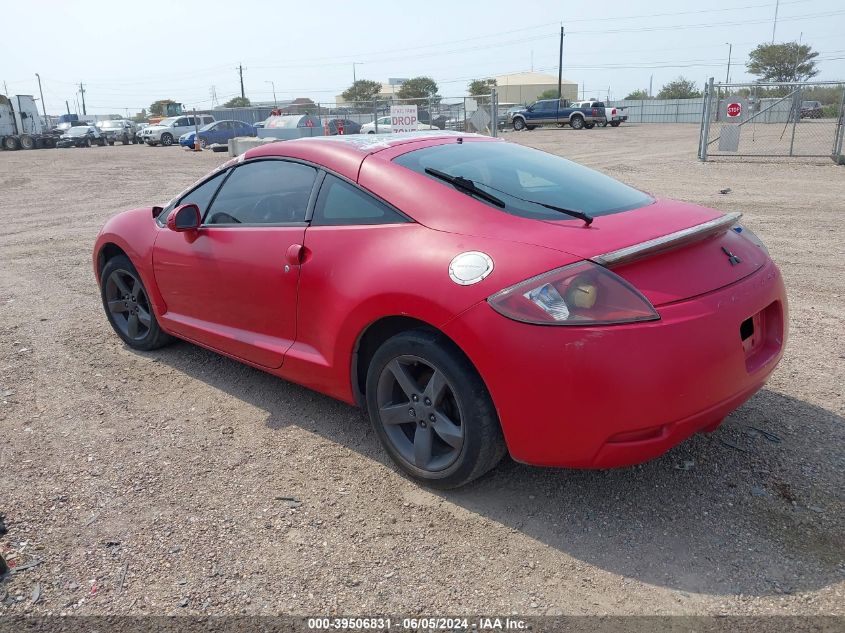 2006 Mitsubishi Eclipse Gs VIN: 4A3AK24F26E059973 Lot: 39506831