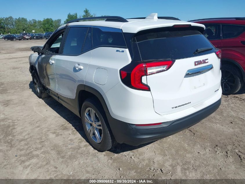 2022 GMC Terrain Awd Sle VIN: 3GKALTEV1NL301554 Lot: 39506832