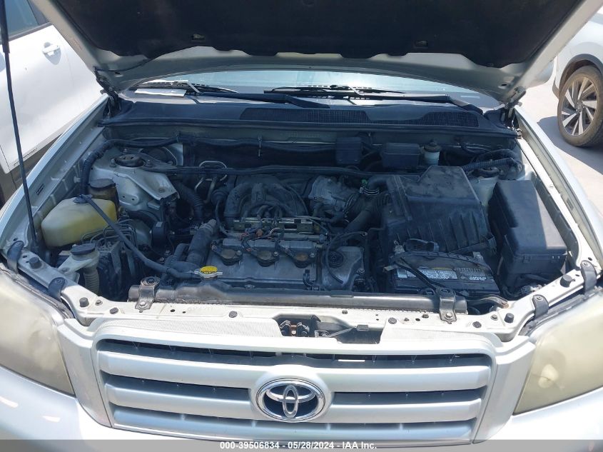 2004 Toyota Highlander Limited V6 VIN: JTEDP21A840003410 Lot: 39506834