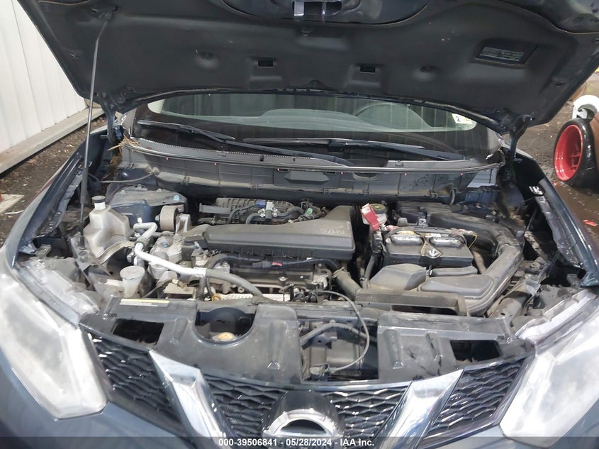 2016 Nissan Rogue Sv VIN: KNMAT2MT4GP620198 Lot: 39506841