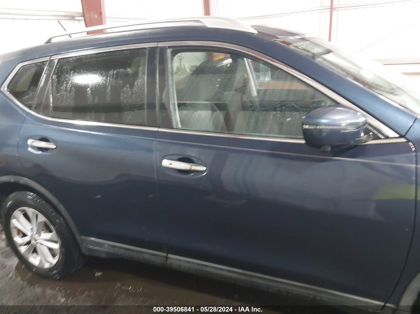 2016 Nissan Rogue Sv VIN: KNMAT2MT4GP620198 Lot: 39506841