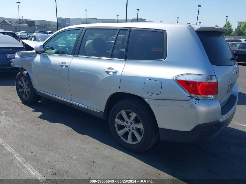 2011 Toyota Highlander VIN: 5TDZA3EHXBS009230 Lot: 39506849