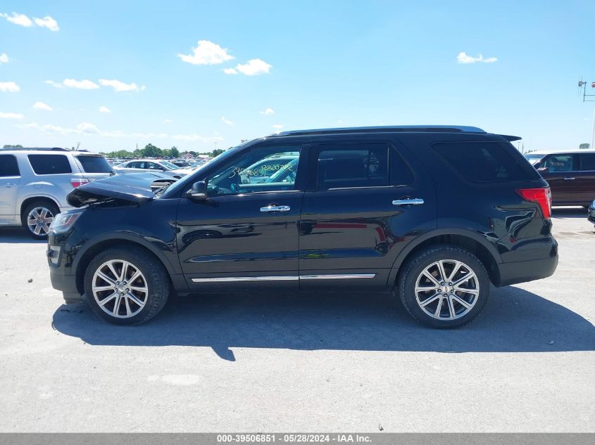 2016 Ford Explorer Limited VIN: 1FM5K8F85GGC13986 Lot: 39506851