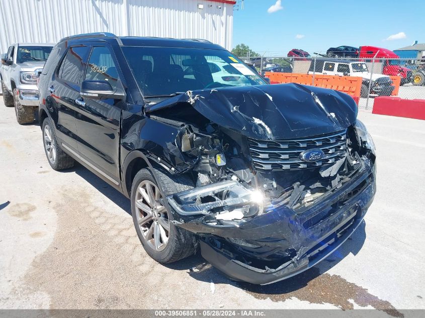 2016 Ford Explorer Limited VIN: 1FM5K8F85GGC13986 Lot: 39506851