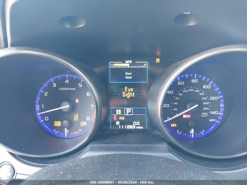 2017 Subaru Outback 2.5I Limited VIN: 4S4BSANC3H3260684 Lot: 39506867