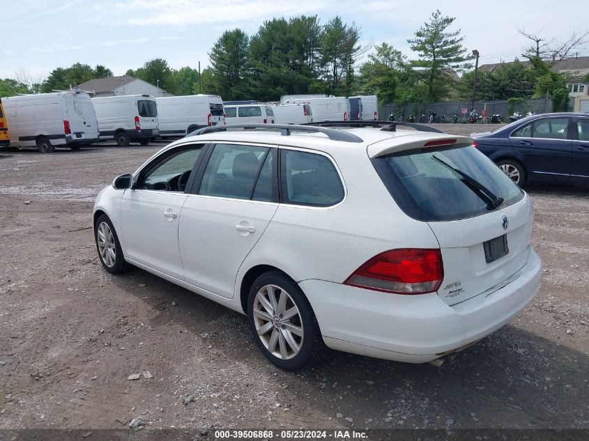 2011 Volkswagen Jetta Sportwagen 2.5L Se VIN: 3VWPX7AJXBM611256 Lot: 39506868