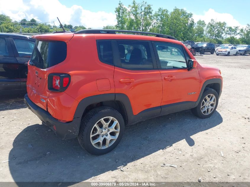 2016 Jeep Renegade Latitude VIN: ZACCJBBT6GPD16102 Lot: 39506879