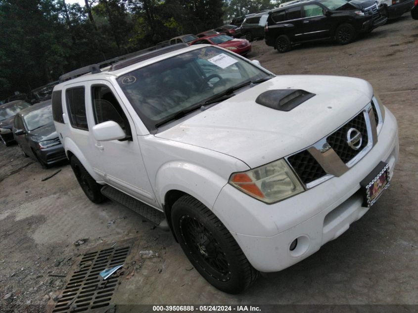 2006 Nissan Pathfinder Le VIN: 5N1AR18UX6C671086 Lot: 39506888