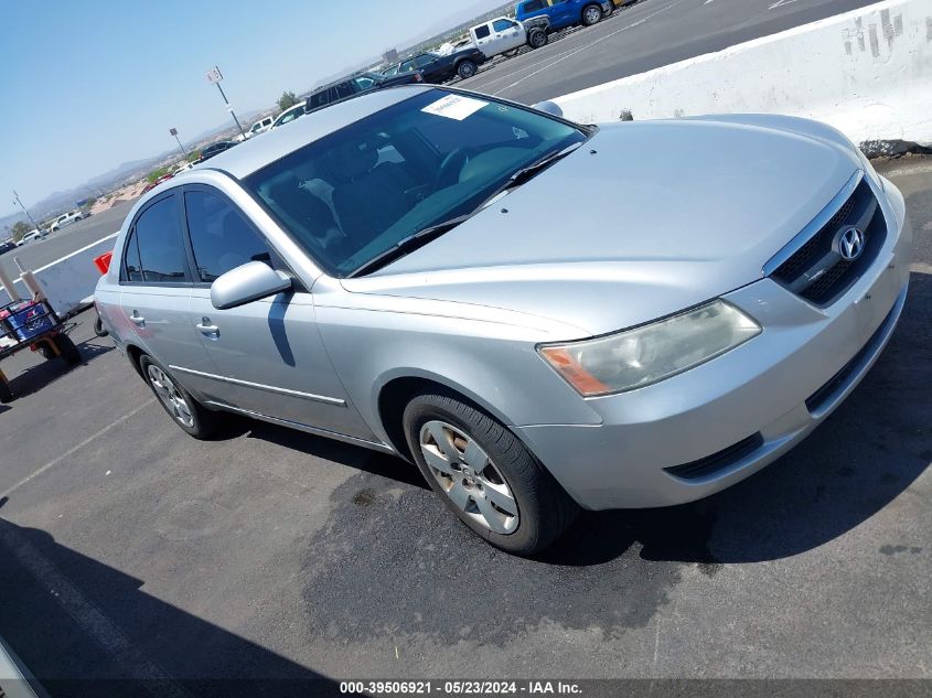 2008 Hyundai Sonata Gls VIN: 5NPET46C98H359917 Lot: 39506921