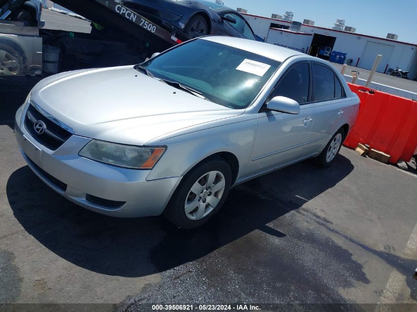 2008 Hyundai Sonata Gls VIN: 5NPET46C98H359917 Lot: 39506921