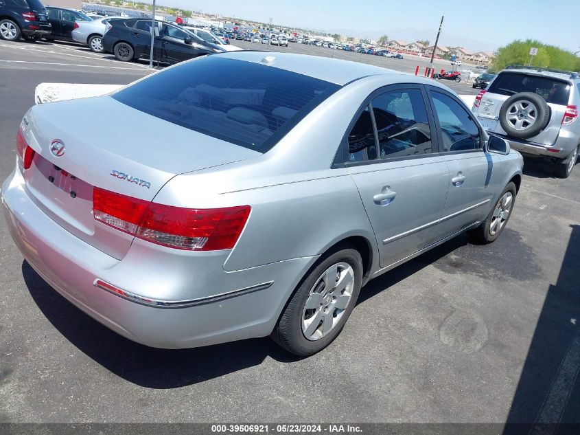 2008 Hyundai Sonata Gls VIN: 5NPET46C98H359917 Lot: 39506921