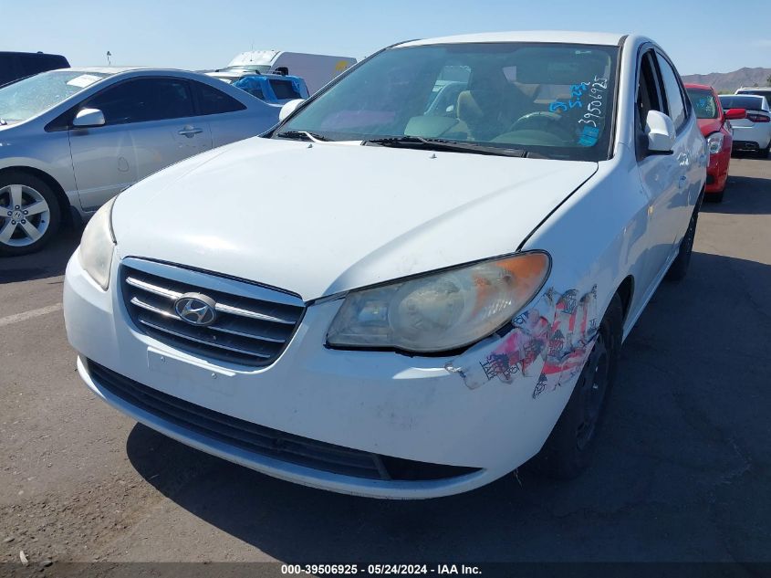 2008 Hyundai Elantra Gls/Se VIN: KMHDU46D08U431185 Lot: 39506925