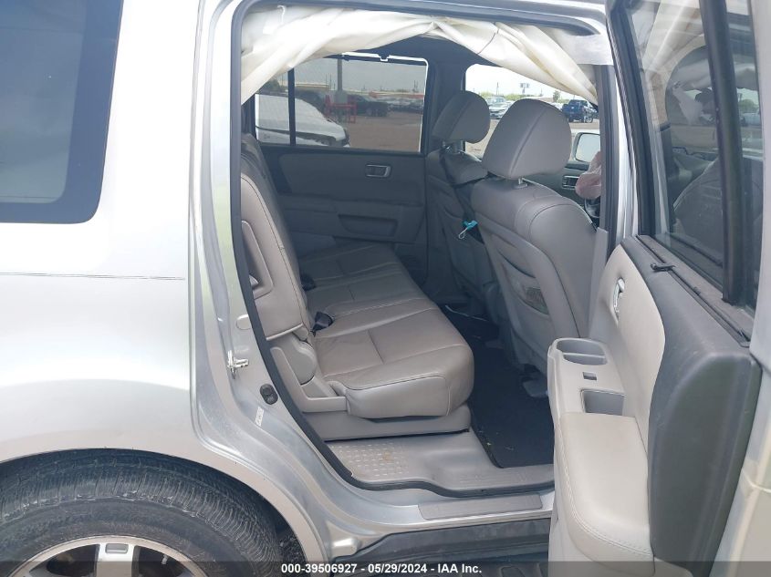 2010 Honda Pilot Touring VIN: 5FNYF3H80AB001732 Lot: 39506927