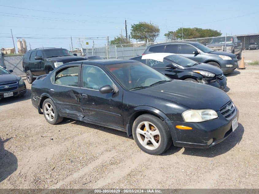 2000 Nissan Maxima Gle/Gxe/Se VIN: JN1CA31A7YT225466 Lot: 39506929