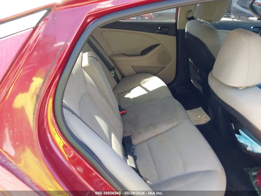 2013 Kia Optima Lx VIN: 5XXGM4A78DG187532 Lot: 39506945