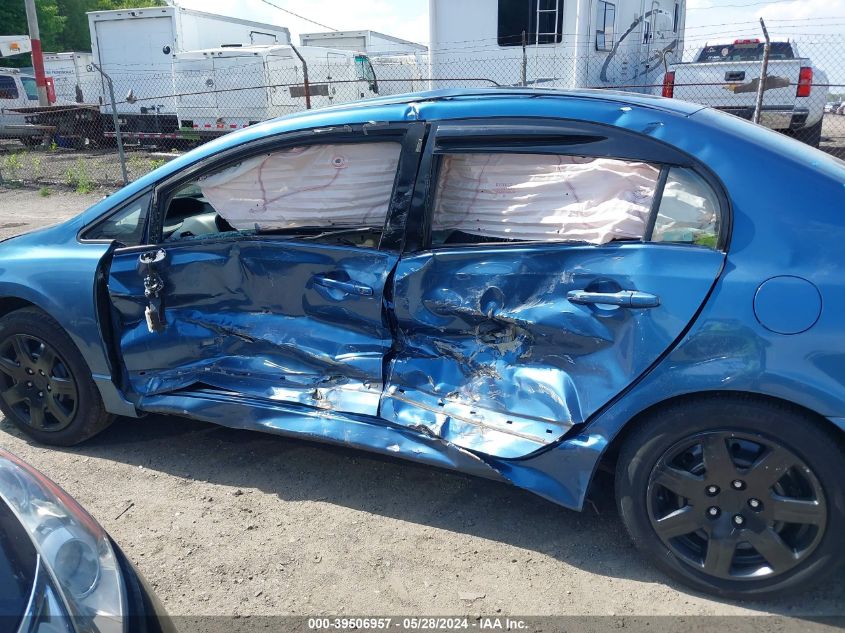 2009 Honda Civic Lx VIN: 2HGFA16579H501929 Lot: 39506957