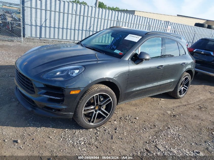 2019 Porsche Macan S VIN: WP1AB2A57KLB32564 Lot: 39506964