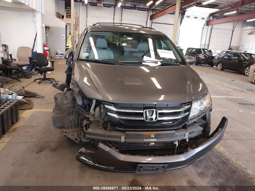 2016 Honda Odyssey Ex-L VIN: 5FNRL5H66GB037179 Lot: 39506977