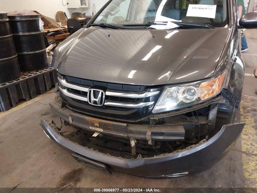 2016 Honda Odyssey Ex-L VIN: 5FNRL5H66GB037179 Lot: 39506977