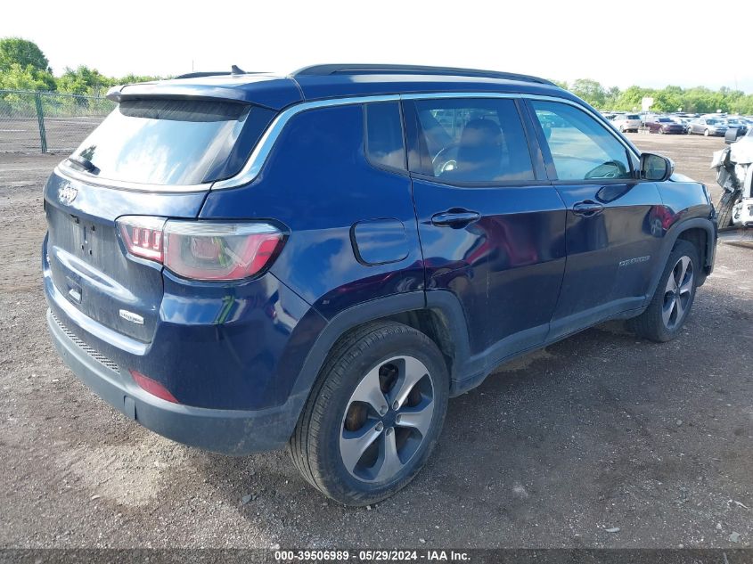 2018 Jeep Compass Latitude 4X4 VIN: 3C4NJDBB1JT144315 Lot: 39506989