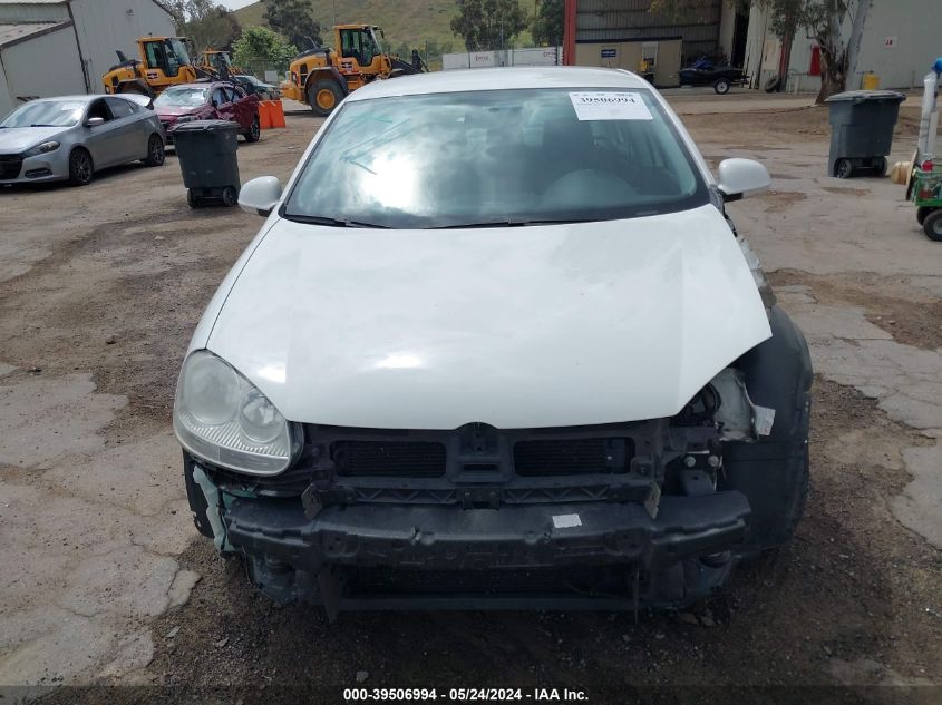 2009 Volkswagen Jetta S VIN: 3VWJZ71K19M149818 Lot: 39506994