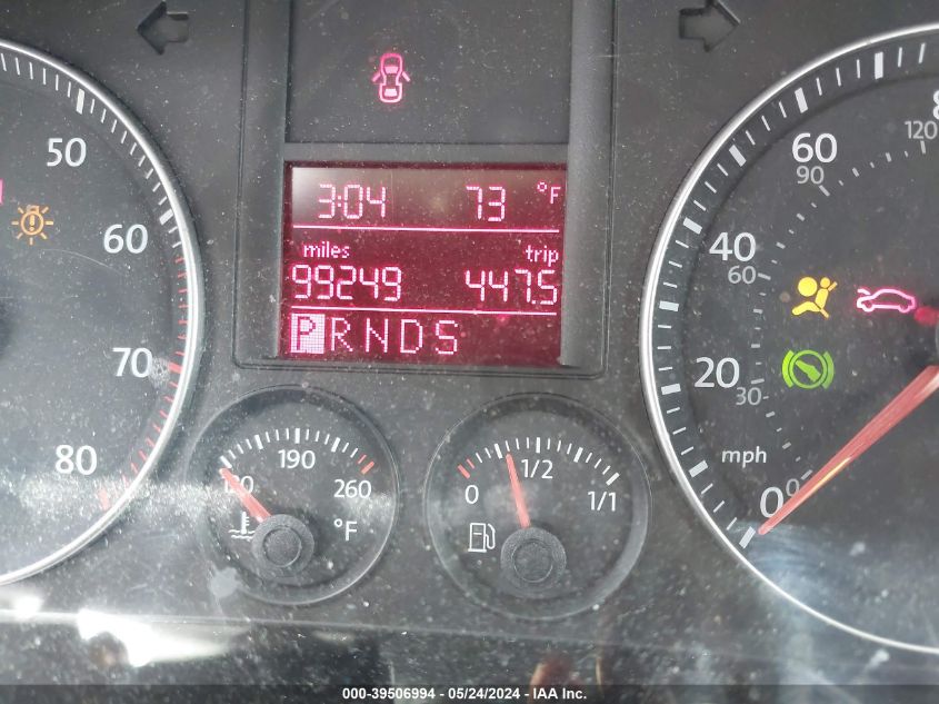 2009 Volkswagen Jetta S VIN: 3VWJZ71K19M149818 Lot: 39506994