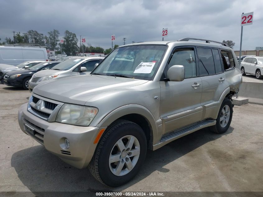 2005 Mitsubishi Montero Limited VIN: JA4MW51S25J004396 Lot: 39507000