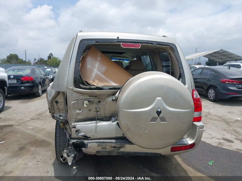 2005 Mitsubishi Montero Limited VIN: JA4MW51S25J004396 Lot: 39507000