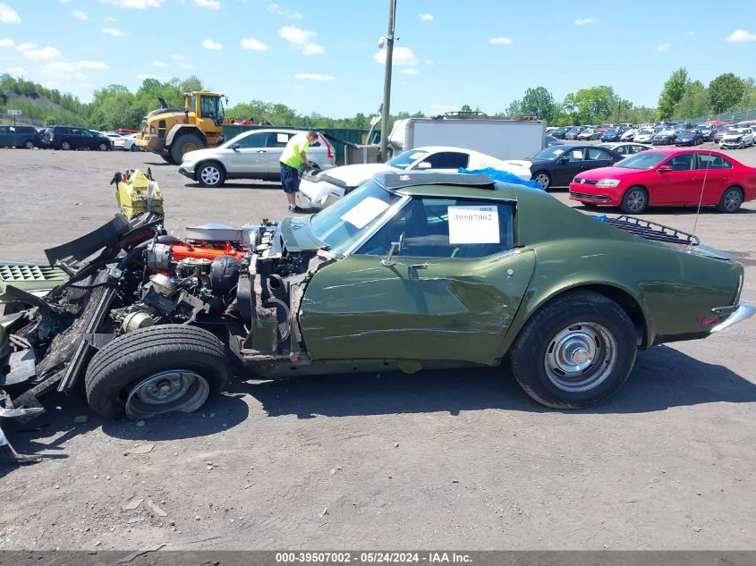 1970 Chevrolet Corvette VIN: 194370S409531 Lot: 39507002