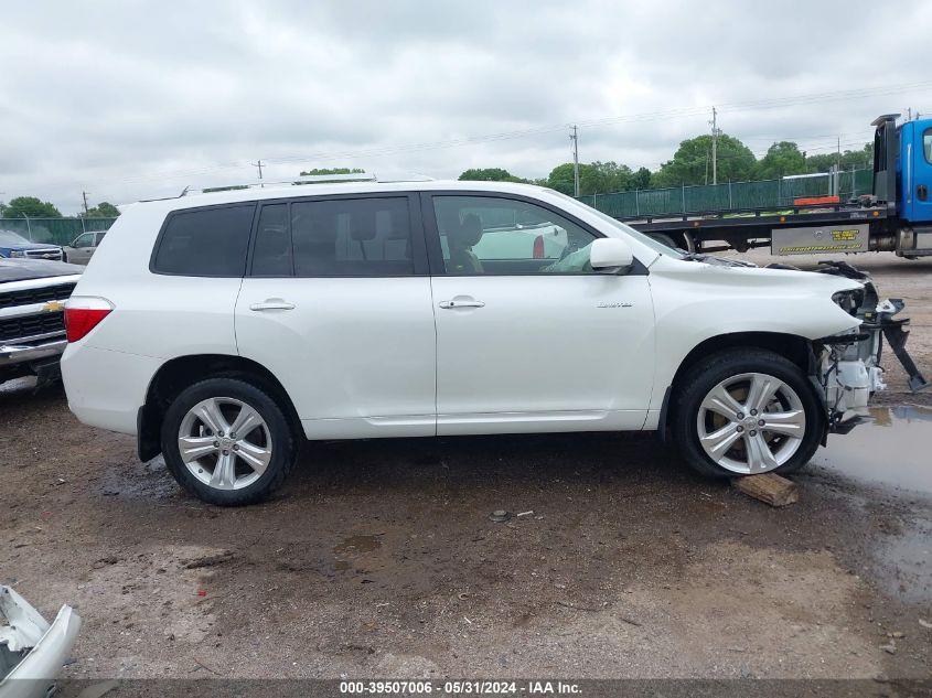 2008 Toyota Highlander Limited VIN: JTEES42AX82046685 Lot: 39507006