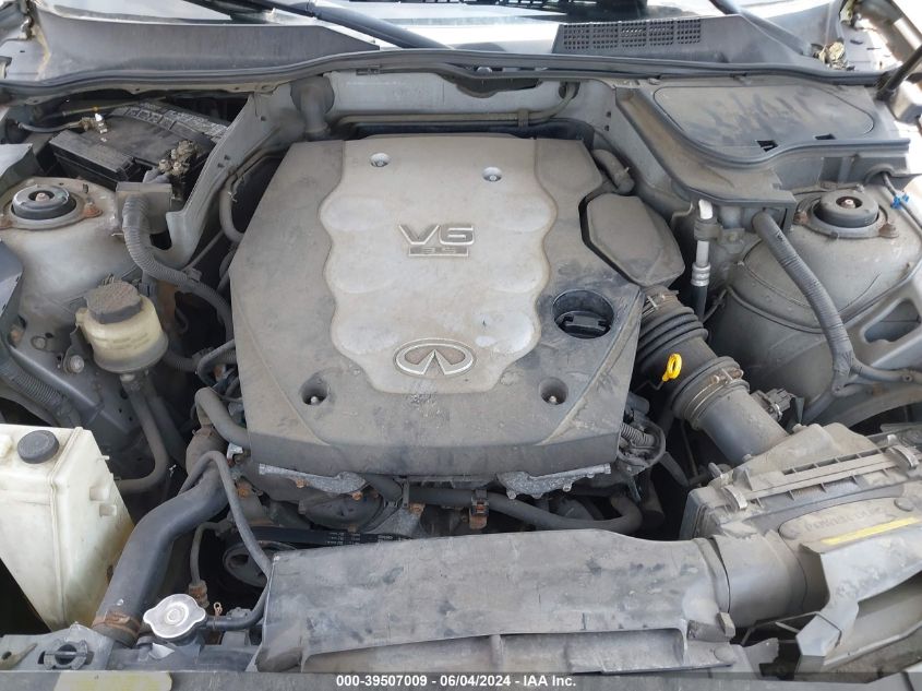 2005 Infiniti Fx35 VIN: JNRAS08W95X211879 Lot: 39507009