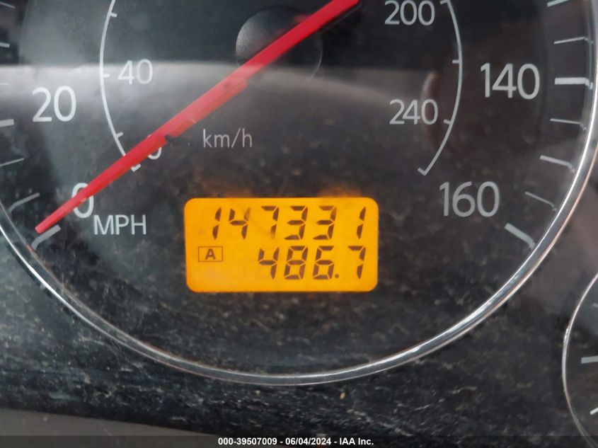 2005 Infiniti Fx35 VIN: JNRAS08W95X211879 Lot: 39507009