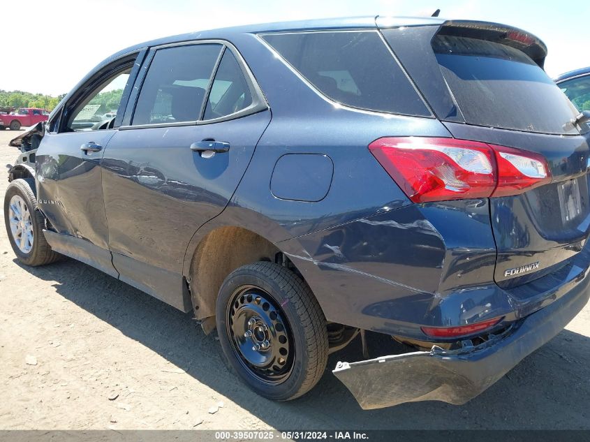 2019 Chevrolet Equinox Ls VIN: 3GNAXHEV3KL292288 Lot: 39507025