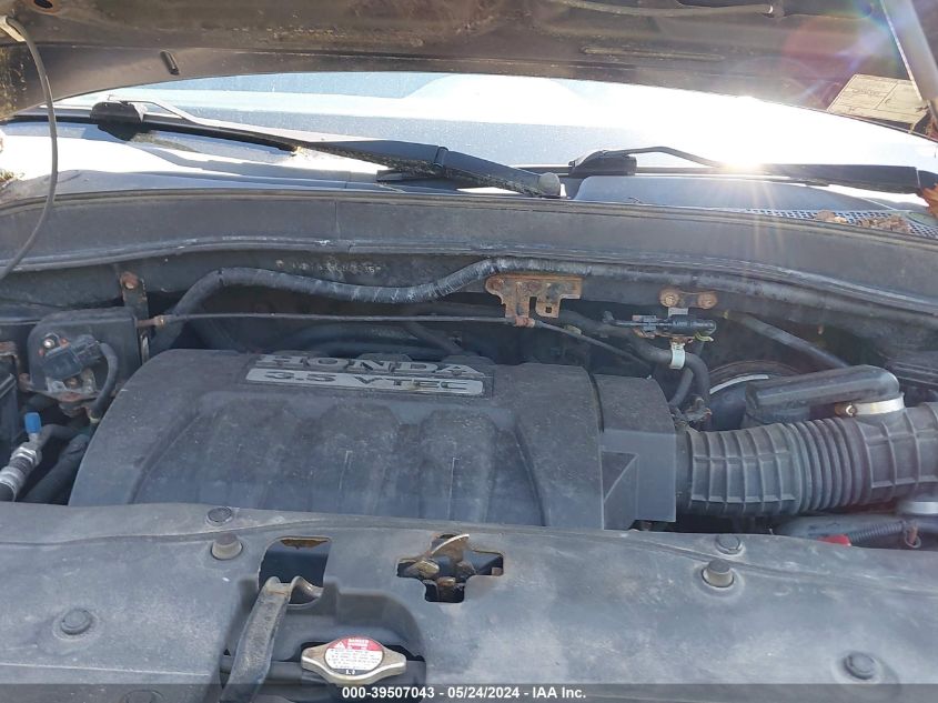 2005 Honda Pilot Ex-L VIN: 5FNYF18585B052587 Lot: 39507043