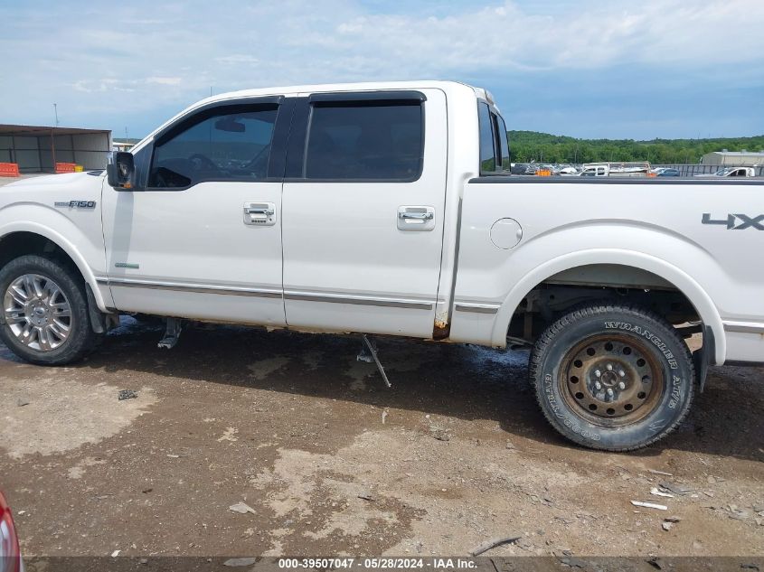 2012 Ford F-150 Platinum VIN: 1FTFW1ET7CFA97703 Lot: 39507047