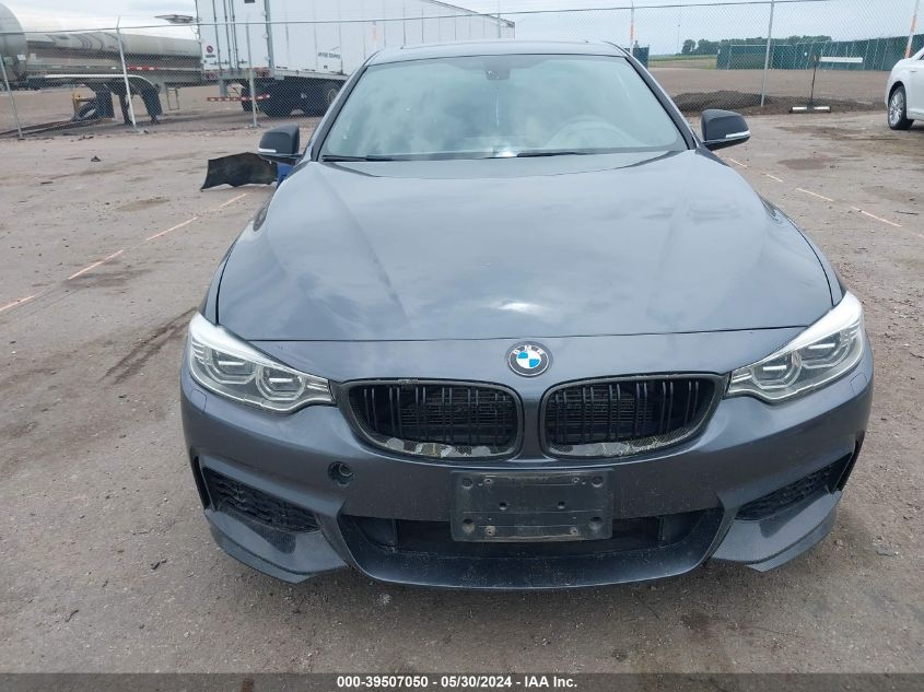 2014 BMW 435I xDrive VIN: WBA3R5C5XEK186355 Lot: 39507050