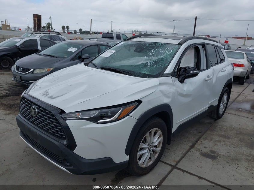 2022 Toyota Corolla Cross Le VIN: 7MUBAAAGXNV009824 Lot: 39507064
