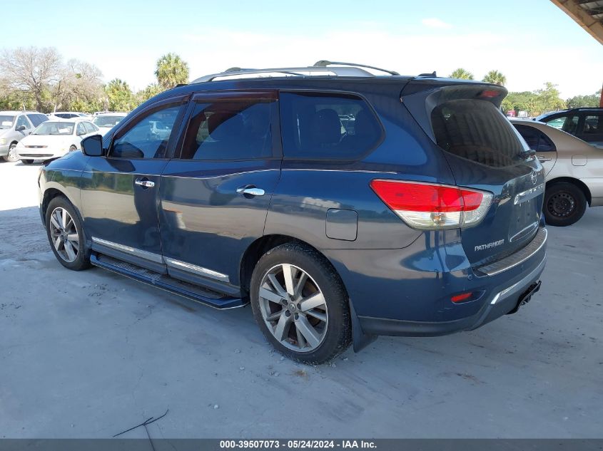 2014 Nissan Pathfinder Platinum VIN: 5N1AR2MN1EC705189 Lot: 39507073