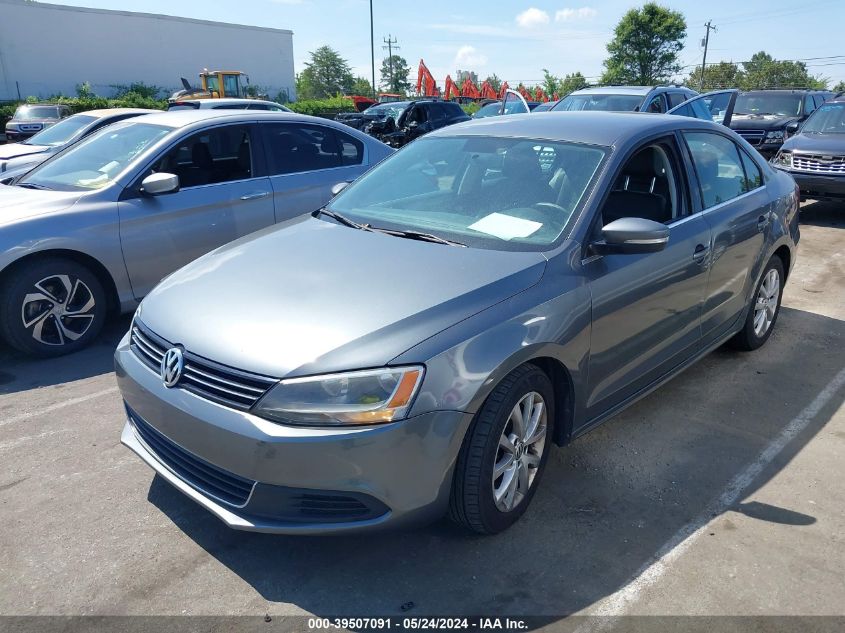 2013 Volkswagen Jetta 2.5L Se VIN: 3VWDX7AJ6DM357261 Lot: 39507091